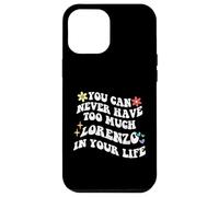 Retro Groovy You Can Never Have Too Much LORENZO In Your Case for iPhone 12 Pro Max