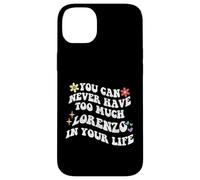 Retro Groovy You Can Never Have Too Much LORENZO In Your Case for iPhone 14 Plus