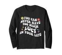 Retro Groovy You Can Never Have Too Much LUCY In Your Life Long Sleeve T-Shirt