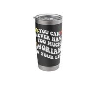 Retro Groovy You Can Never Have Too Much Moriah in Your Life Stainless Steel Insulated Tumbler