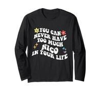 Retro Groovy You Can Never Have Too Much NICO in Your Life Long Sleeve T-Shirt