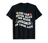 Retro Groovy You Can Never Have Too Much QUEENIE In Your T-Shirt