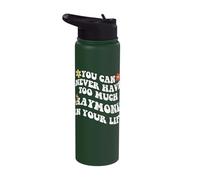 Retro Groovy You Can Never Have Too Much Raymond in Your Stainless Steel Insulated Water Bottle