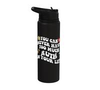 Retro Groovy You Can Never Have Too Much Ruth in Your Life Stainless Steel Insulated Water Bottle
