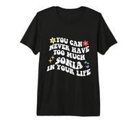 Retro Groovy You Can Never Have Too Much Sonia in Your Life Premium T-Shirt