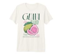 Retro Guava Baby Tropical Fruit Hawaii Summer Paradise Beach Premium T-Shirt