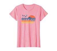 Retro Gulf of Mexico Forever 1550 Liberal El Golfo De Mexico T-Shirt, Women, Pink, X-Small
