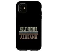 Retro Gulf Shores Alabama Case for iPhone 11