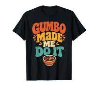Retro Gumbo Lover Cajun Food Value Graphic T-Shirt