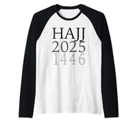 Retro HAJJ 2025 Hadja New York Journey Hajji Group Memories Raglan Baseball Tee