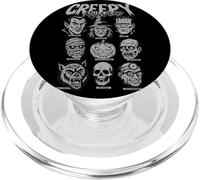 Retro Halloween Monsters Video Game Vampire Witch Pumpkin PopSockets PopGrip for MagSafe