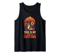 Retro Halloween This is My 60's Costume Hippie Tank Top