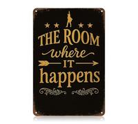 Retro Hamilton Musical Metal Sign, Hamilton Merch Aluminum Merchandise, Decorative Hamilton Merch For Home Bars Theaters Studios, Perfect For Hamilton Fans & Music Enthusiasts