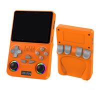 Retro Handheld Game Console, WiFi Battle Upgraded Joystick, Portable HD Gaming Device for Classic Games, Color Options(orange)