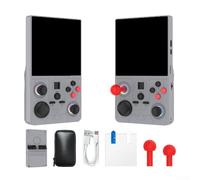 Retro Handheld Game Console WIFI, Portable 3D for Arcade Gaming Device for Entertainment, Compatible with Online Play(gray)