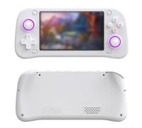 Retro Handheld Game Console with 4.3 IPS Display, 64GB or 128GB Storage, 3000mAh Battery, Supports 30+ Classic Game Emulators, Portable Compact Design(64G White)