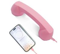 Retro Handset for Cell Phones - Retro Comfortable Type-C Electronics Accessories - Old Style Cell Phone,for Offices Calling Home Bedside Bathroom Bed Desk Living Room School Hospital