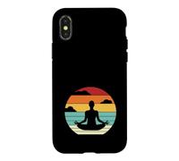 Retro Hatha Asanas Kundalini Ashtanga Yogi Yoga Case for iPhone X/XS