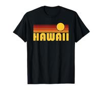 Retro Hawaii Aloha State-of Mind Vintage Floral Surf Wave T-Shirt