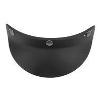 Retro Helmet Visor Replacement, Black PC Sun Shield for Summer Riding | Quick Swap Fit, Stable Ride Support, for Cyclists and Motorcyclists, Outdoor Mountain Biking, Half Helmet Use Random Color