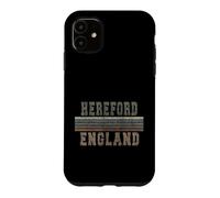 Retro Hereford England Case for iPhone 11