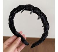 Retro High Skull Pearl Headband, Vintage High Cranium Artificial Pearl Hairband, Headband with Teeth, Headbands for Women Braided Pearls (5)