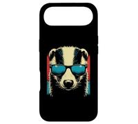 Retro Honey Badger With Sunglasses - Vintage Favorite Animal Case for iPhone Air