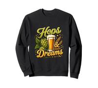 Retro Hops Dreams Artisan Lifestyle Design Sweatshirt