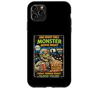 Retro Horror Monster Movie Zombie Drive-In Design Case for iPhone 11 Pro Max