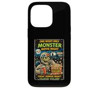 Retro Horror Monster Movie Zombie Drive-In Design Case for iPhone 13 Pro