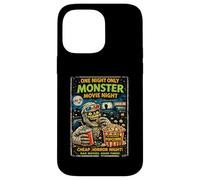 Retro Horror Monster Movie Zombie Drive-In Design Case for iPhone 14 Pro Max