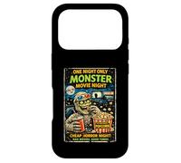 Retro Horror Monster Movie Zombie Drive-In Design Case for iPhone 17 Pro