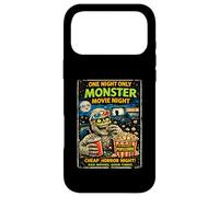 Retro Horror Monster Movie Zombie Drive-In Design Case for iPhone 17 Pro Max