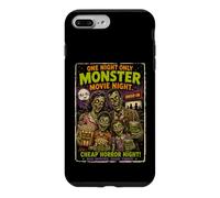 Retro Horror Monster Movie Zombie Drive-In Design Case for iPhone 7 Plus/8 Plus