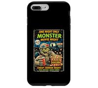 Retro Horror Monster Movie Zombie Drive-In Design Case for iPhone 7 Plus/8 Plus