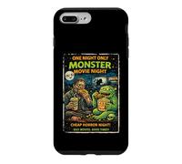 Retro Horror Monster Movie Zombie Drive-In Design Case for iPhone 7 Plus/8 Plus