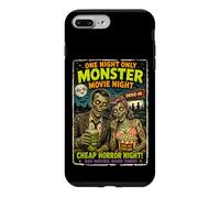 Retro Horror Monster Movie Zombie Drive-In Design Case for iPhone 7 Plus/8 Plus