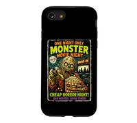 Retro Horror Monster Movie Zombie Drive-In Design Case for iPhone SE (2020) / 7/8