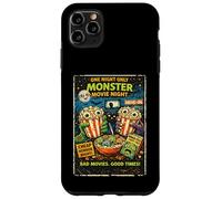 Retro Horror Monster Popcorn Drive-In Design Case for iPhone 11 Pro Max