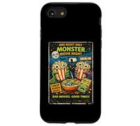Retro Horror Monster Popcorn Drive-In Design Case for iPhone SE (2020) / 7/8
