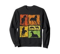 Retro Horse Graphic For Men Women Kids Vintage Riding Sweatshirt