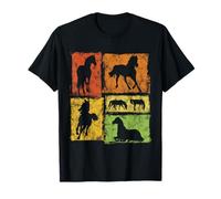 Retro Horse Graphic for Men Women Kids Vintage Riding T-Shirt