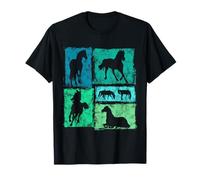 Retro Horse Horseback Riding Men Women Kids Vintage Rider T-Shirt