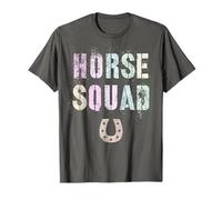 Retro Horse Squad Country Vibes Pony Equestrian Farm Lasso T-Shirt