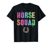 Retro Horse Squad Ranch Cowgirl Wild Horseback Country Vibes T-Shirt