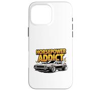 Retro Horsepower Car Enthusiast Vintage Automotive Design Case for iPhone 16 Pro Max