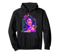 Retro Hot Pinup Girl Pop Art 50s Punk Vaporwave Aesthetic Pullover Hoodie