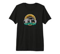 Retro Hot Rod Racing Classic Car Premium T-Shirt