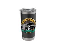 Retro Hot Rod Racing Classic Car Stainless Steel Insulated Tumbler