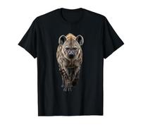 Retro Hyena Safari Jungle Savanna Wildlife Predator Design Value Graphic T-Shirt